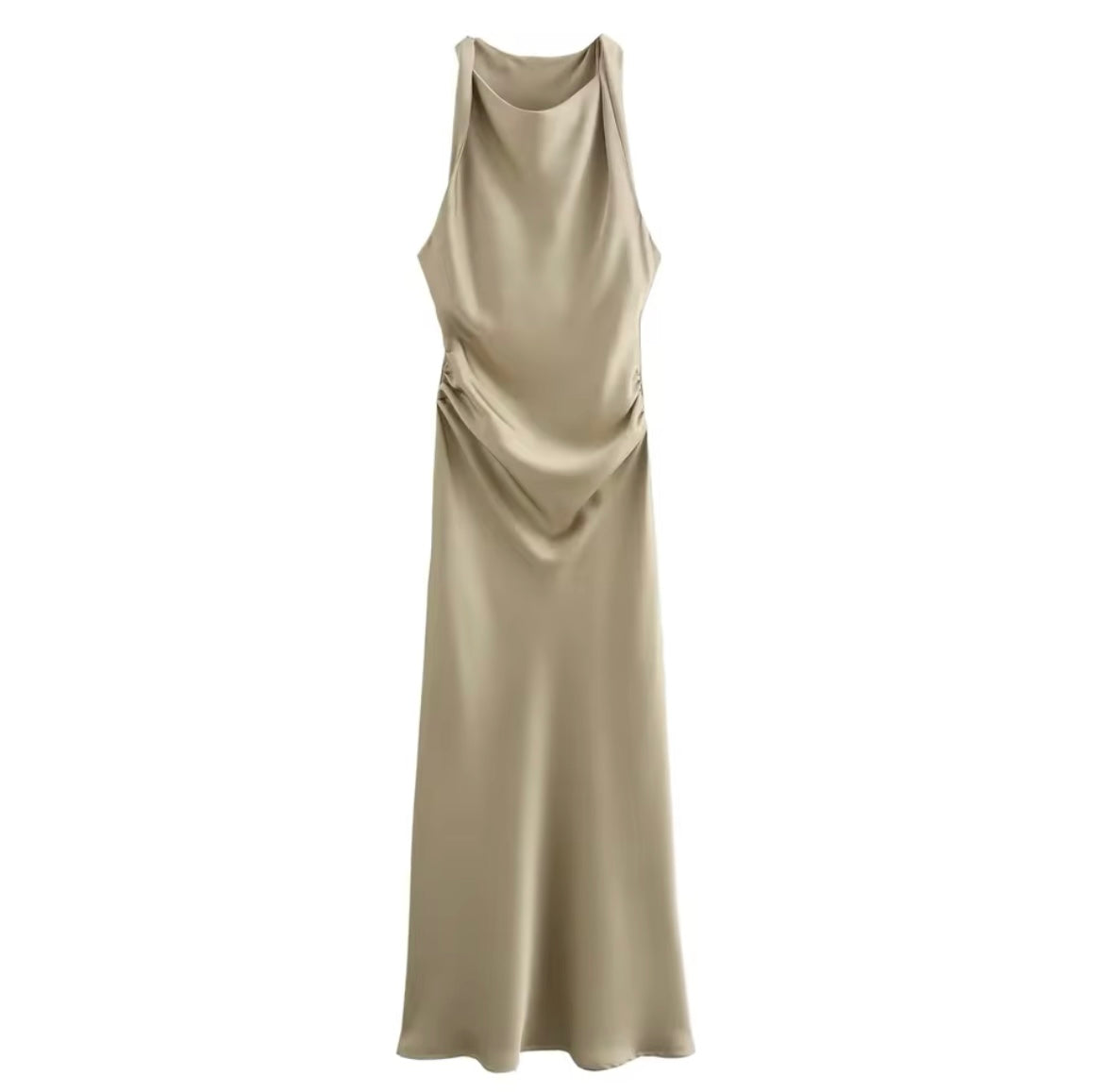 Luna Satin Kleid