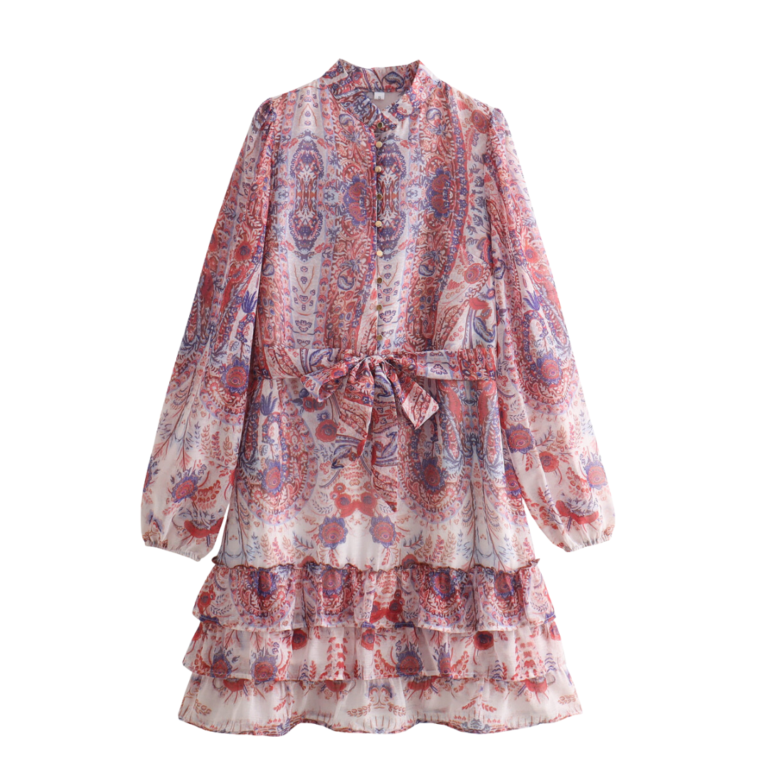 Colorful spring dress