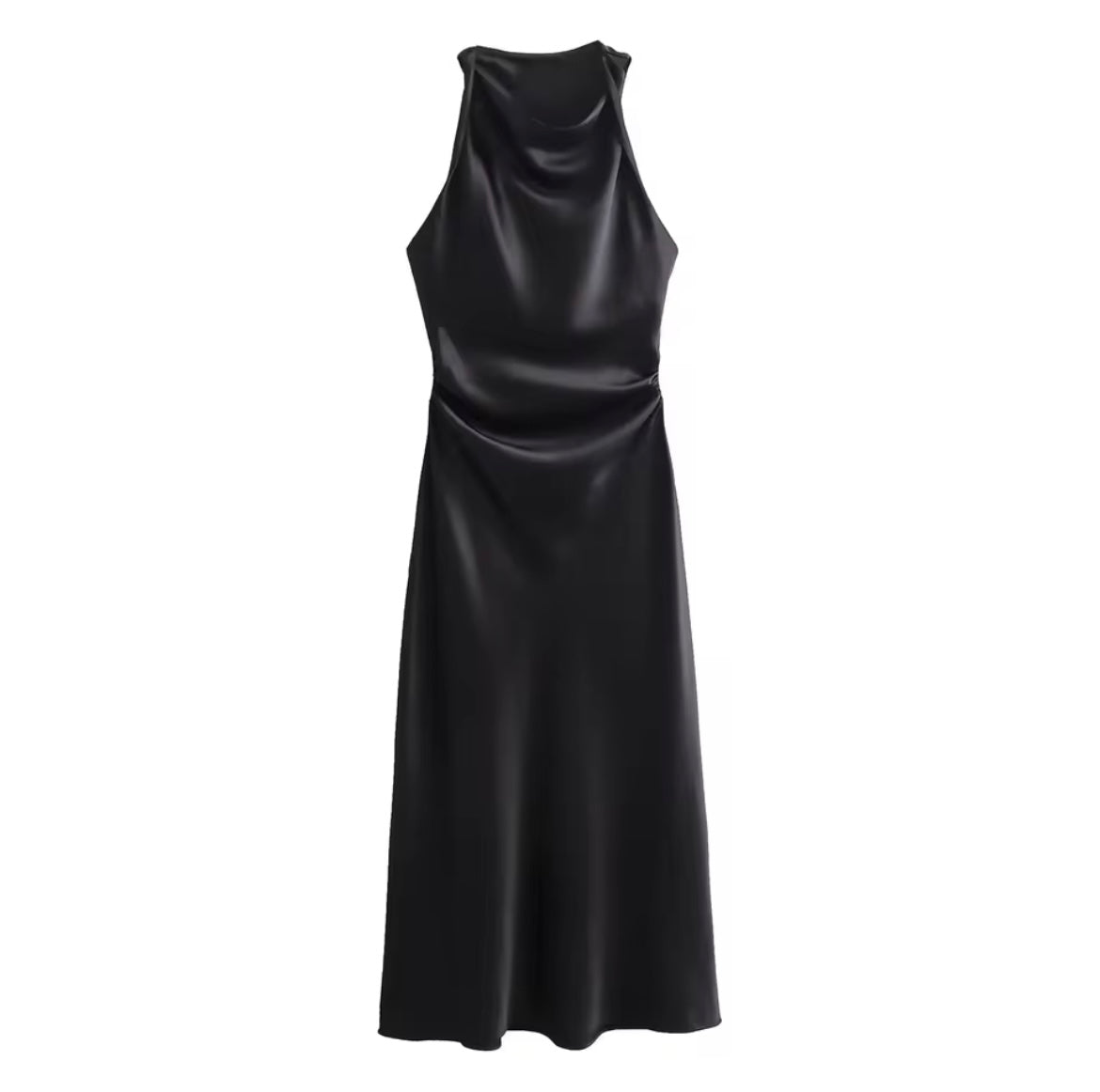 Luna Satin Kleid