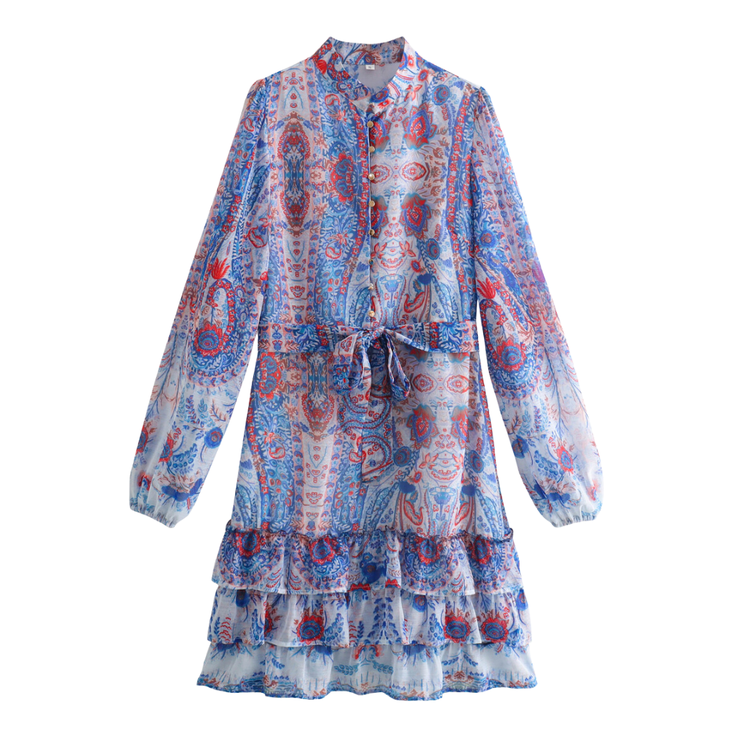 Colorful spring dress