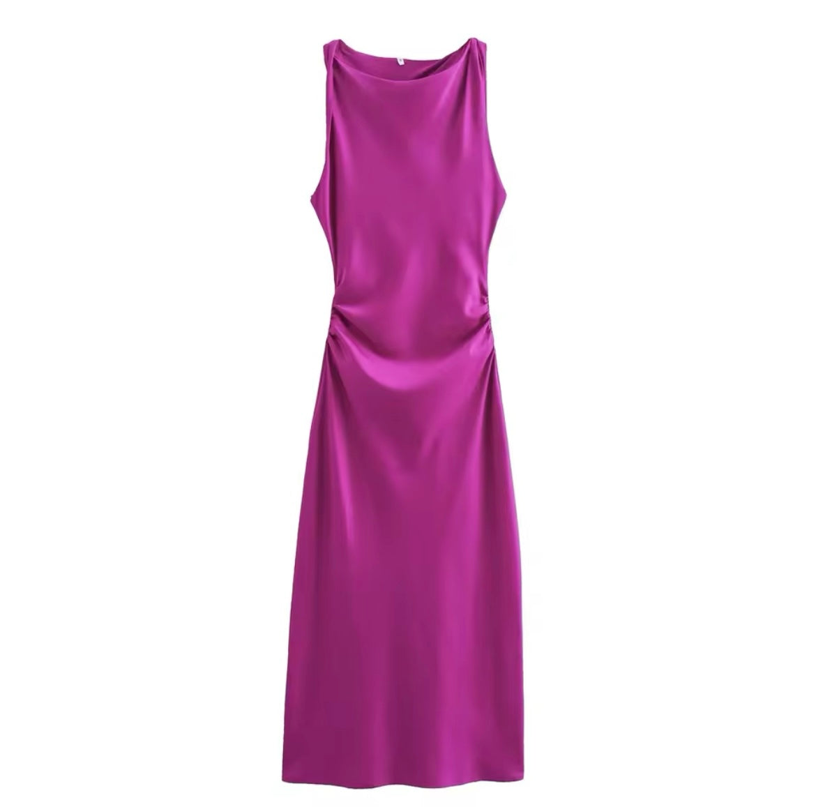 Luna Satin Kleid