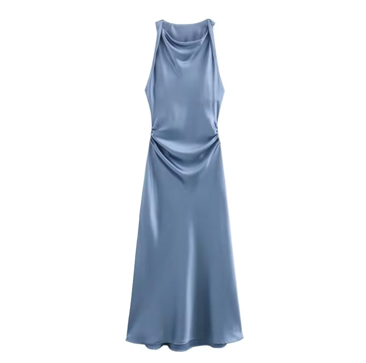 Luna Satin Kleid
