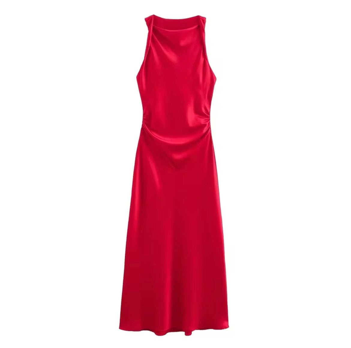 Luna Satin Kleid