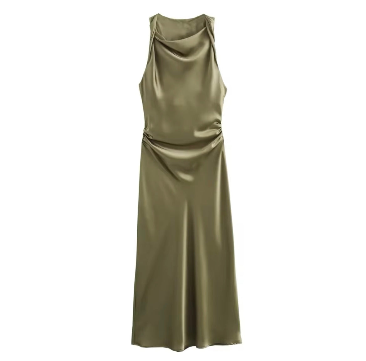 Luna Satin Kleid