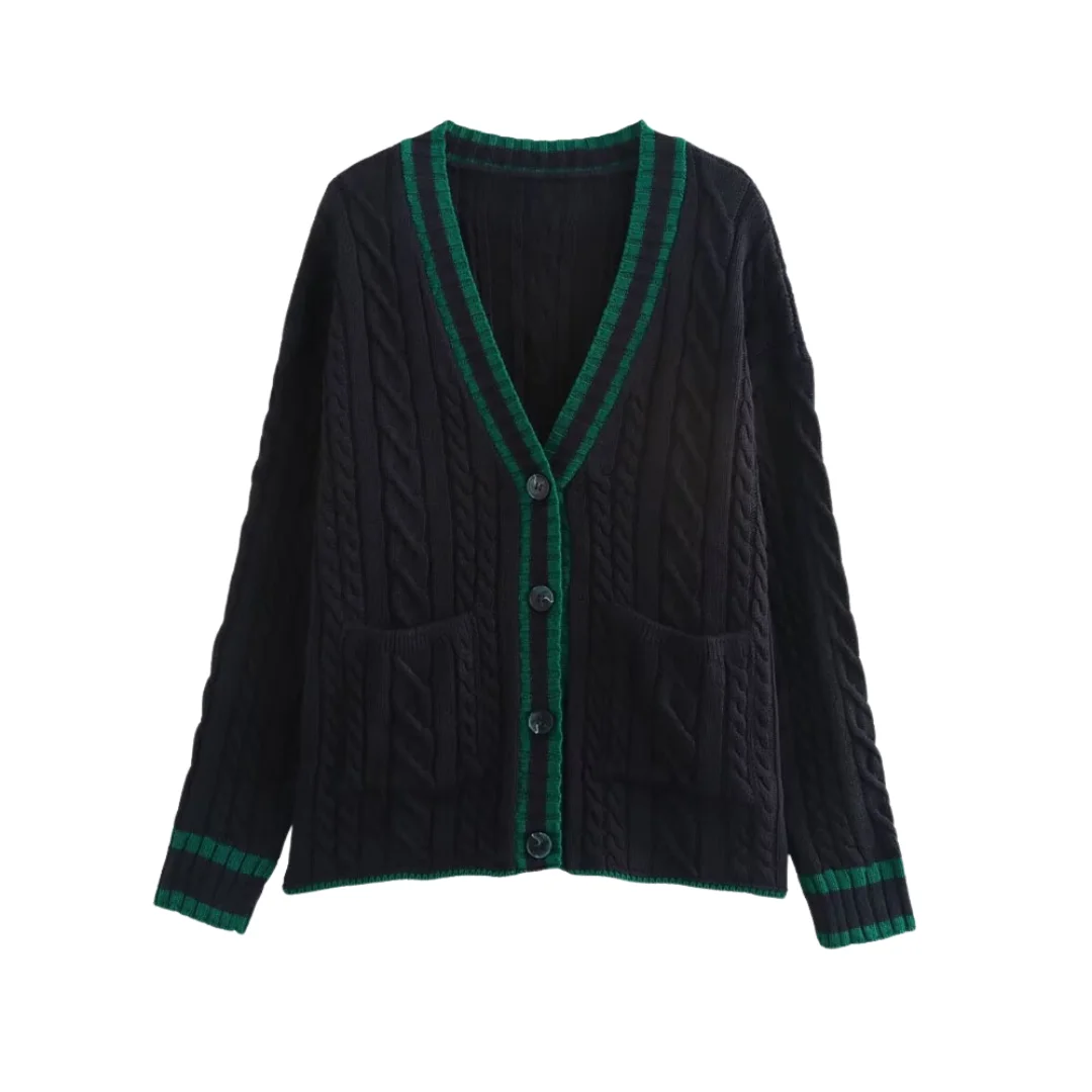 Elegant Golden Bliss Cardigan