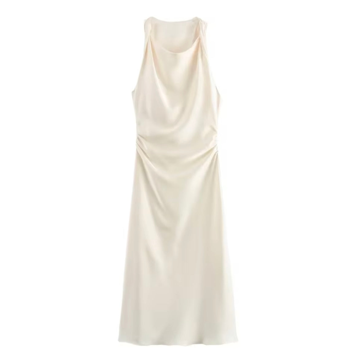 Luna Satin Kleid